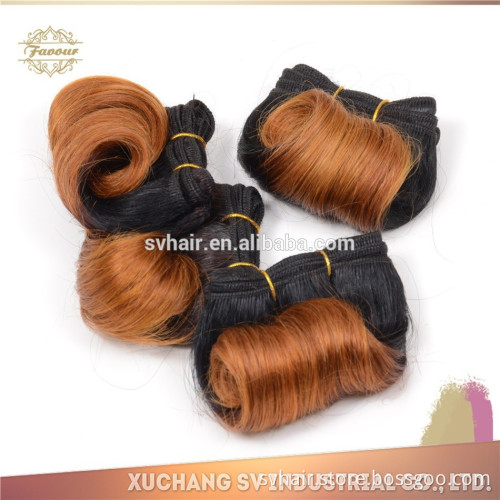 Good feedback ombre Human Hair weaving Best Quality Double Wefted Cuticle Remy Two Tone Omber Remy Hair Weave